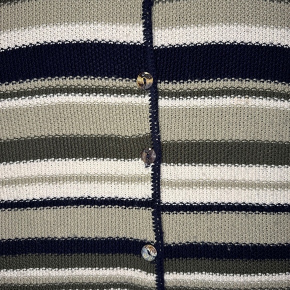 Vintage Reba Rose Button Up Sweater - Picture 8 of 9